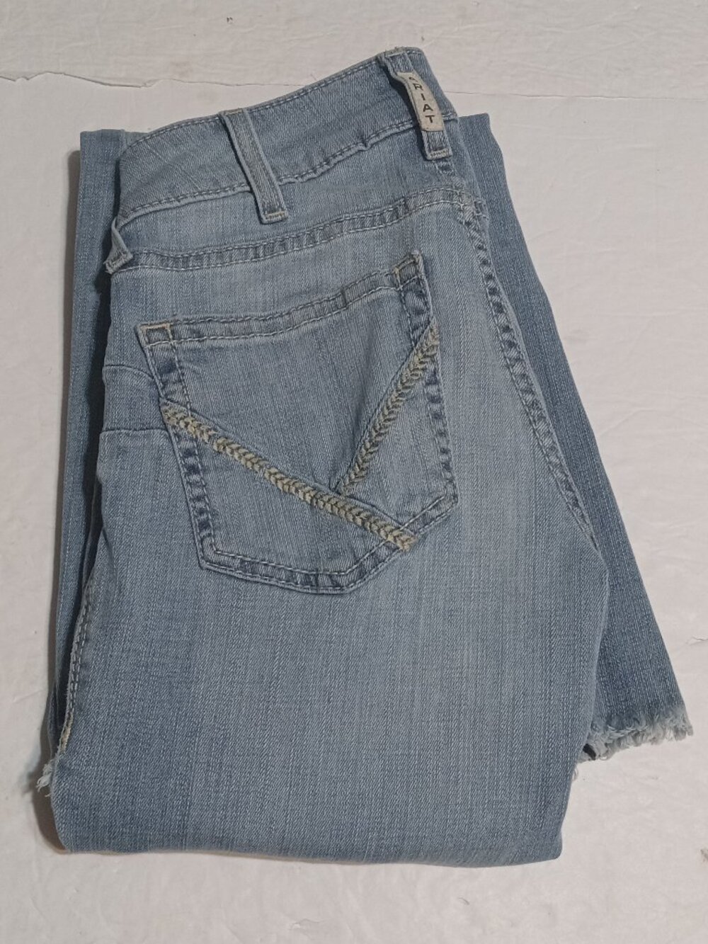 Ariat Women's REAL Regina Perfect Rise Flare Raw Hem Jeans 10040503